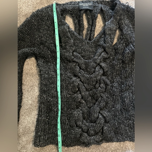 All Saints Sweater w/Cutouts - M/L - Picture 4 of 9